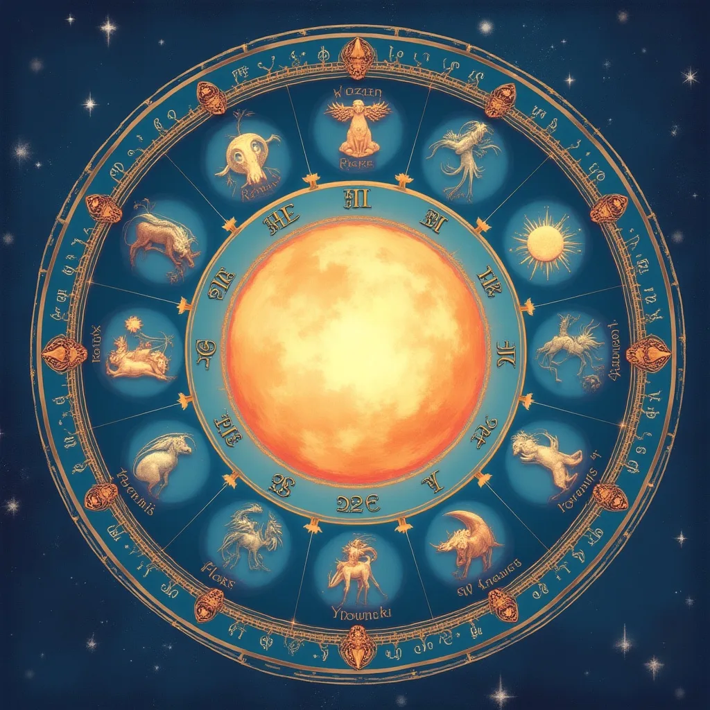 Print Zodiac Sign Dates by Name image 1