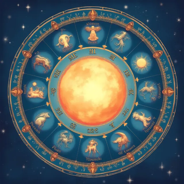 Print Zodiac Sign Dates by Name image 1