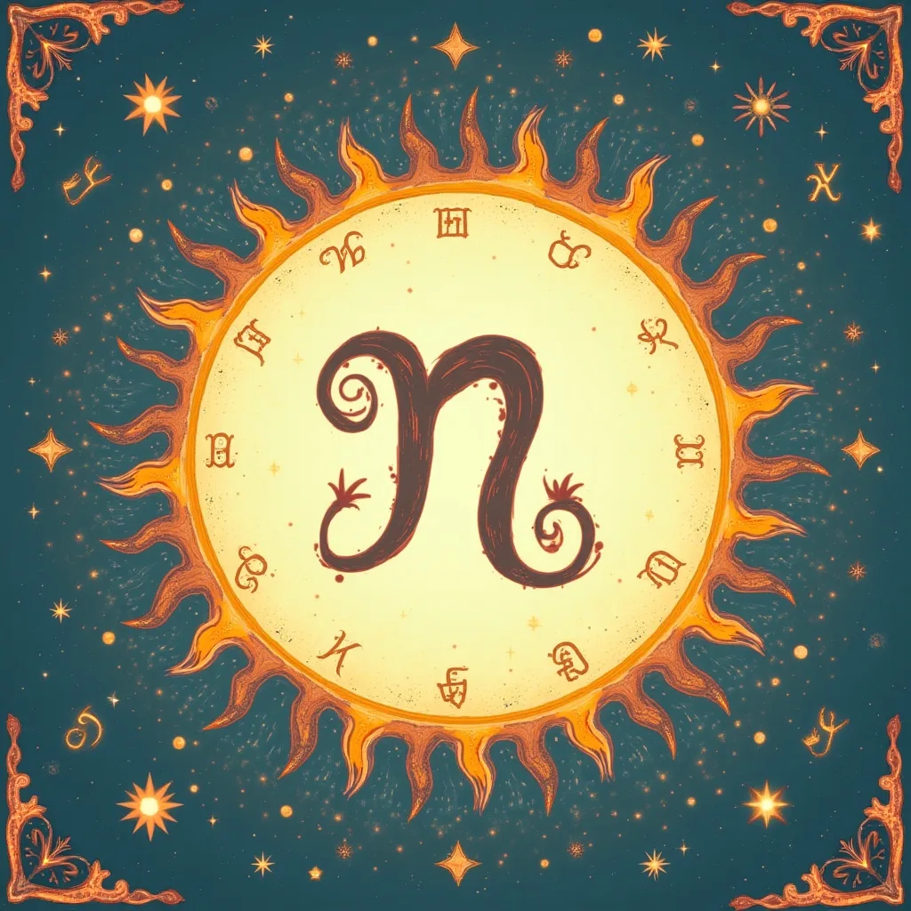 Zodiac Signs Dates and Symbols Chart image 1